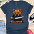 Halloween - V3 - Bulldog Pumpkin Head T-Shirt